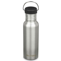 Klean Kanteen Drinkfles Classic met ringdop 800ml/27oz brushed stainless