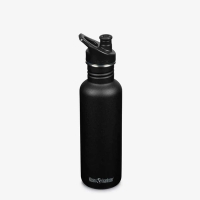 Klean Kanteen Drinkfles Classic met sportdop 800ml/27oz black