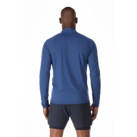 RAB Sonic Long Sleeve Zip  Nightfall Blue