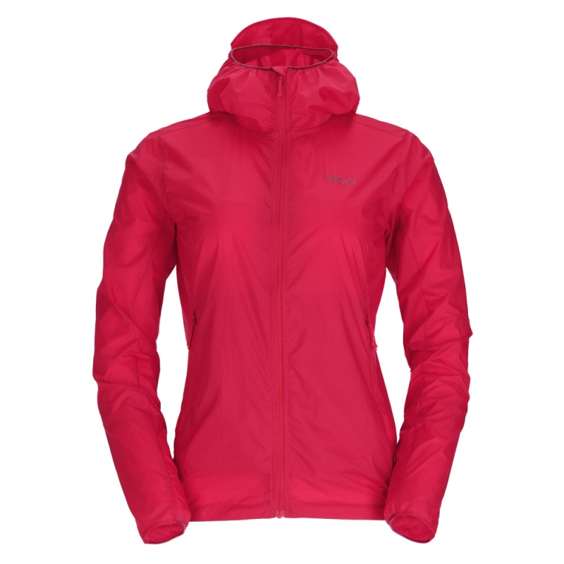 RAB Vital Windshell Hoody women's  Ruby