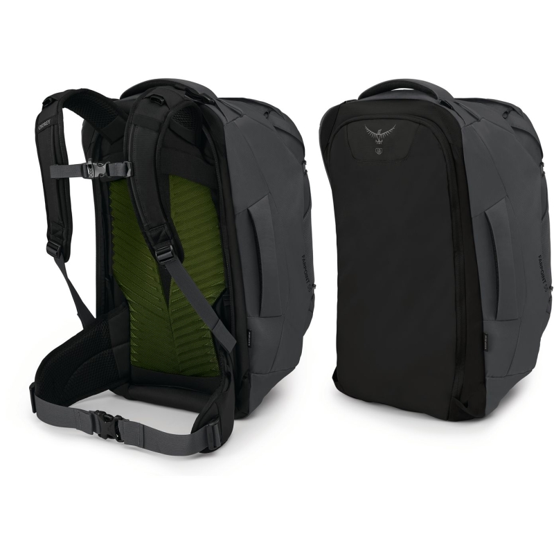 Osprey Farpoint 55 Tunnel Vision Grey
