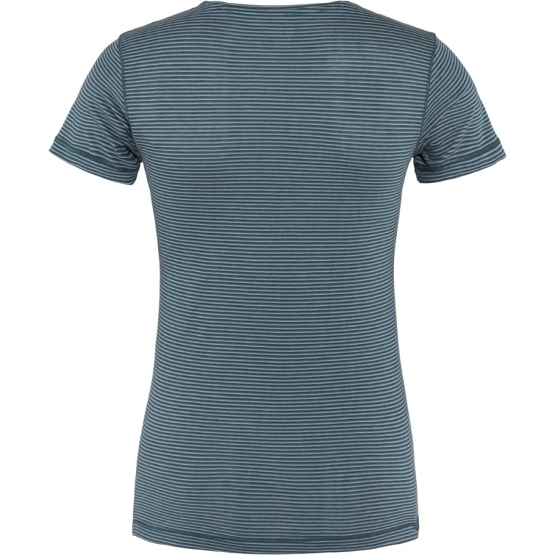 Fjällräven Abisko Cool T-Shirt Women's Indigo Blue