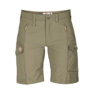 Fjällräven Nikka Shorts Curved Women's Light Olive