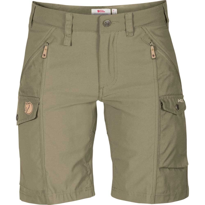 Fjällräven Nikka Shorts Curved Women's Light Olive
