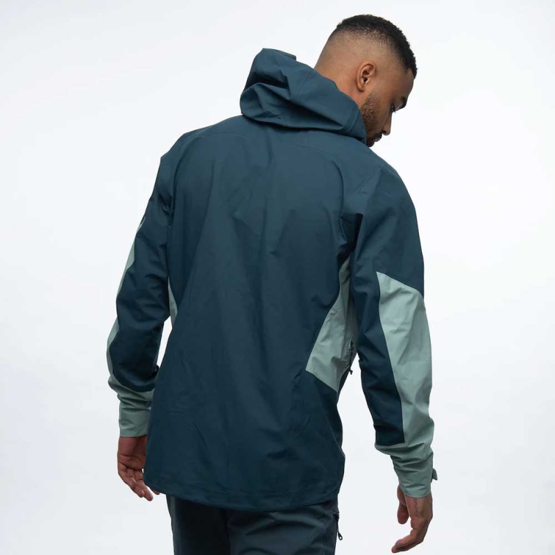 Bergans Rabot V2 3L Jacket Orion Blue/Misty Forest