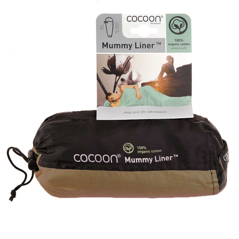 Cocoon MummyLiner, Organic Cotton Earth