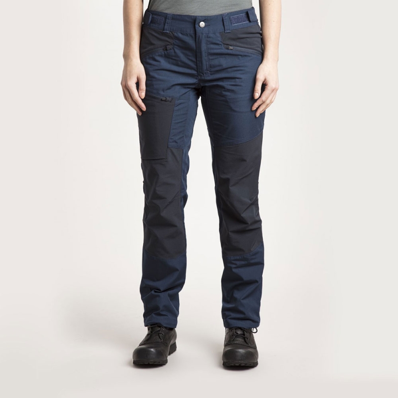 Lundhags Makke LT Pant Women's Light Navy/Deep Blue