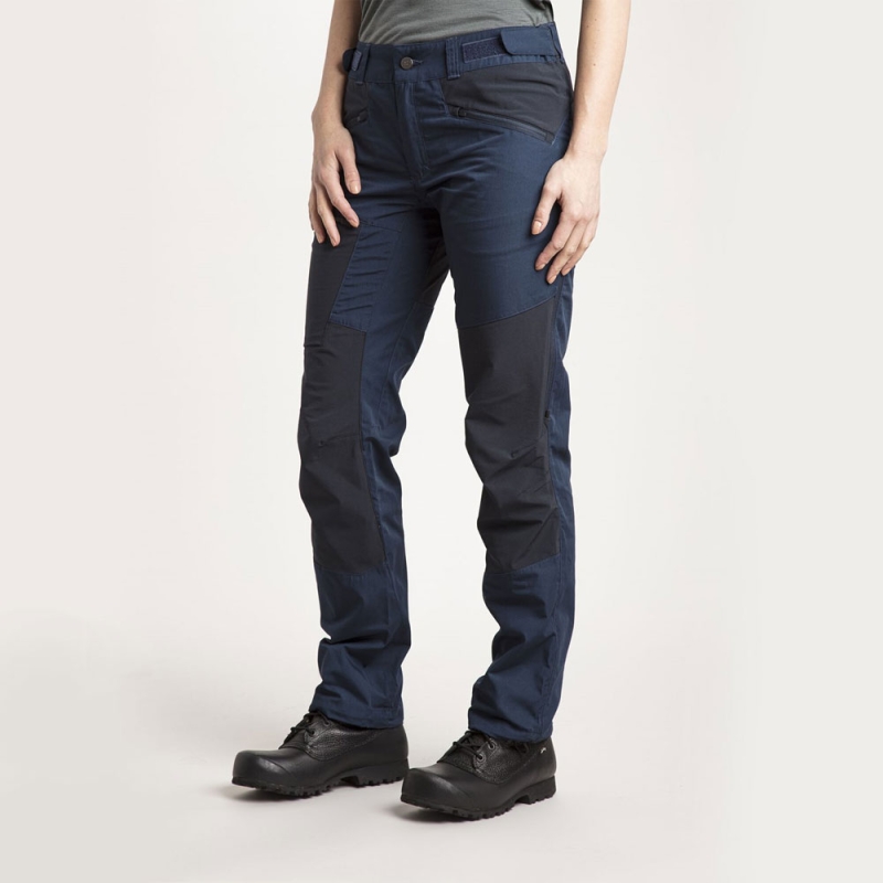 Lundhags Makke LT Pant Women's Light Navy/Deep Blue