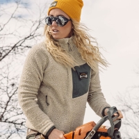 Lundhags Flok Wool Pile Jacket Women's Sand