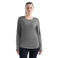 Icebreaker Sphere II Long Sleeve Tee Women's Metro HTHR