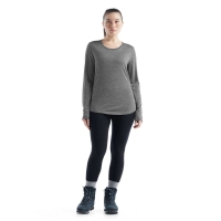 Icebreaker Sphere II Long Sleeve Tee Women's Metro HTHR