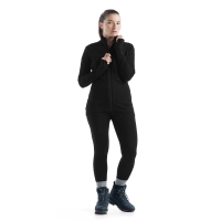 Icebreaker Quantum III Long Sleeve Zip Women's Black