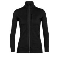 Icebreaker Quantum III Long Sleeve Zip Women's Black