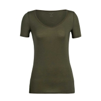 Icebreaker Siren Short Sleeve Sweetheart Women's Loden