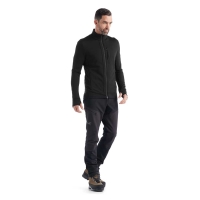Icebreaker Quantum III Long Sleeve Zip Black