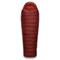 RAB Ascent 900 Oxblood Red comforttemp -5 tot -10 slaapzak
