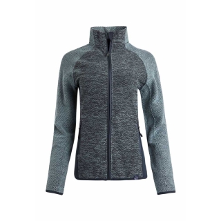 Weird Fish Alivia Full Zip Active Macaroni Women's Faded Jade