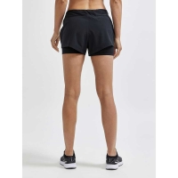 Craft Advanced Essence 2:1 Shorts Women's BLack