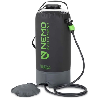 Nemo Helio LX Pressure Shower Black/Apple Green