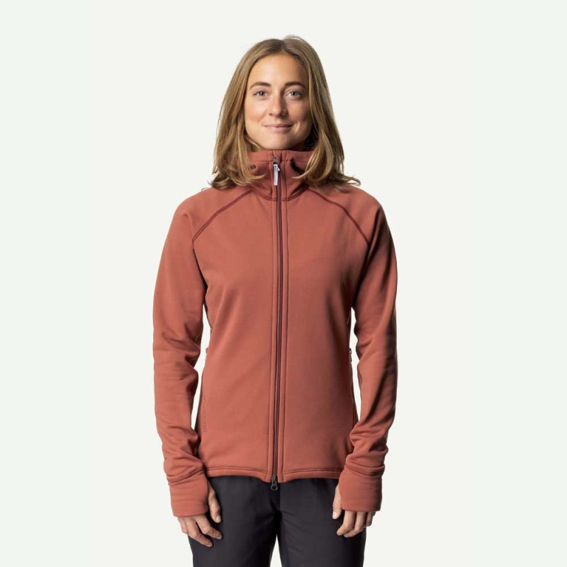 Houdini Power Houdi Women's Desert Rock Red