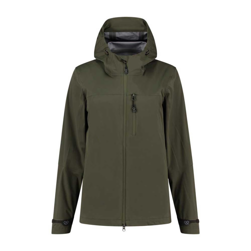 Blue Loop Originals Virga Shell Rainjacket Women's Botanic Green