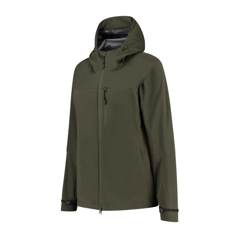 Blue Loop Originals Virga Shell Rainjacket Women's Botanic Green