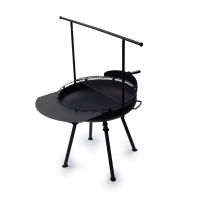 Barebones Cowboy Fire Pit Grill Side Table 30