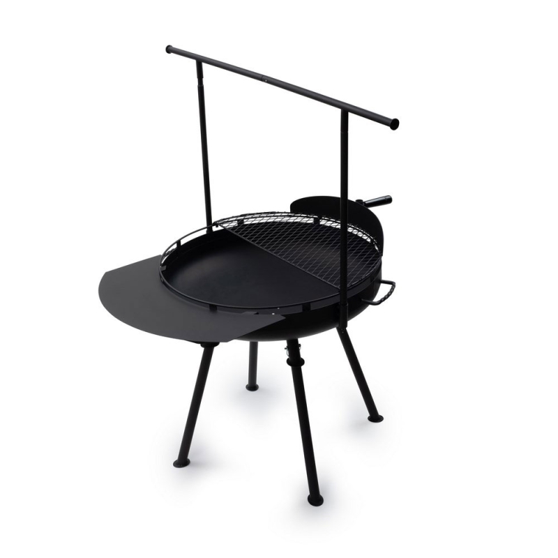 Barebones Cowboy Fire Pit Grill Side Table 30