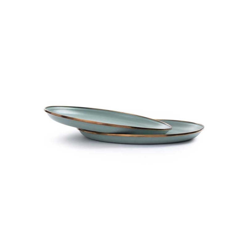 Barebones Plate Enamel 2 Pcs Mint