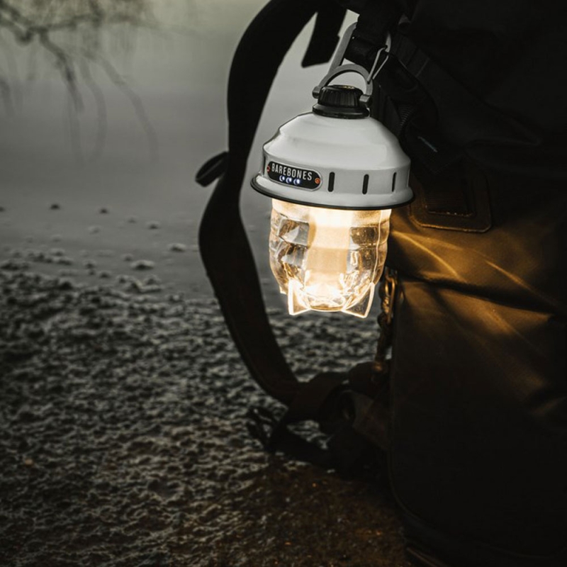 Barebones Beacon Light Vintage White