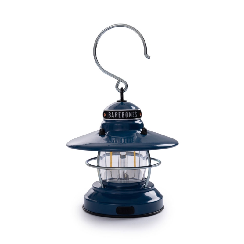 Barebones Mini Edison Lantern Ocean Blue