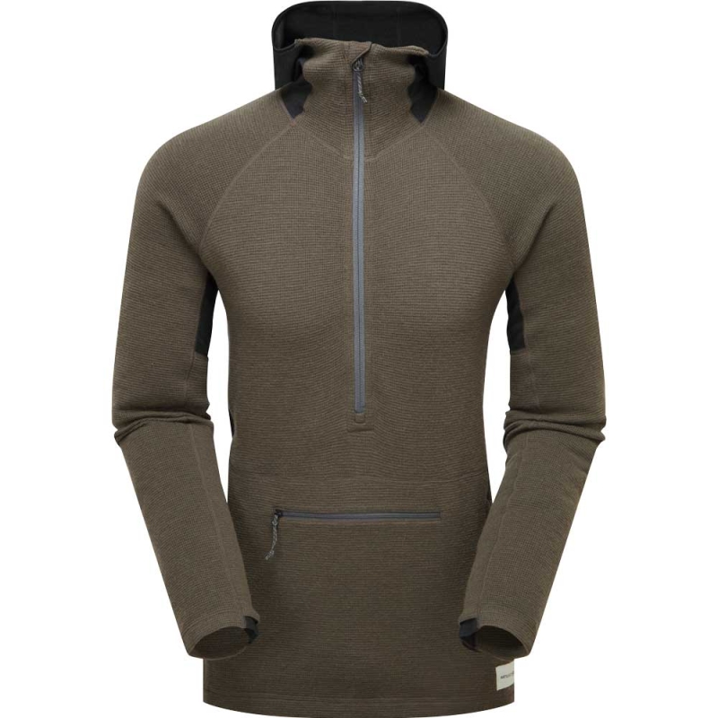 Artilect Sundown 250 1/2 Zip Deep Olive/Black