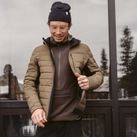 Artilect Sundown 250 1/2 Zip Deep Olive/Black