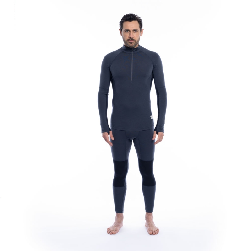 Artilect Flatiron 185 1/4 Zip Dusk Blue/Black