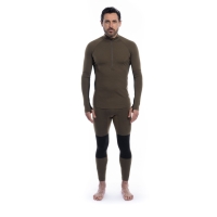Artilect Flatiron 185 1/4 Zip Deep Olive/Black