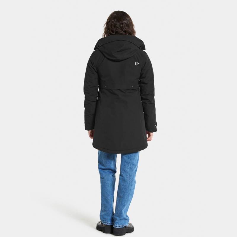 Didriksons Helle Parka 5 Women's Black