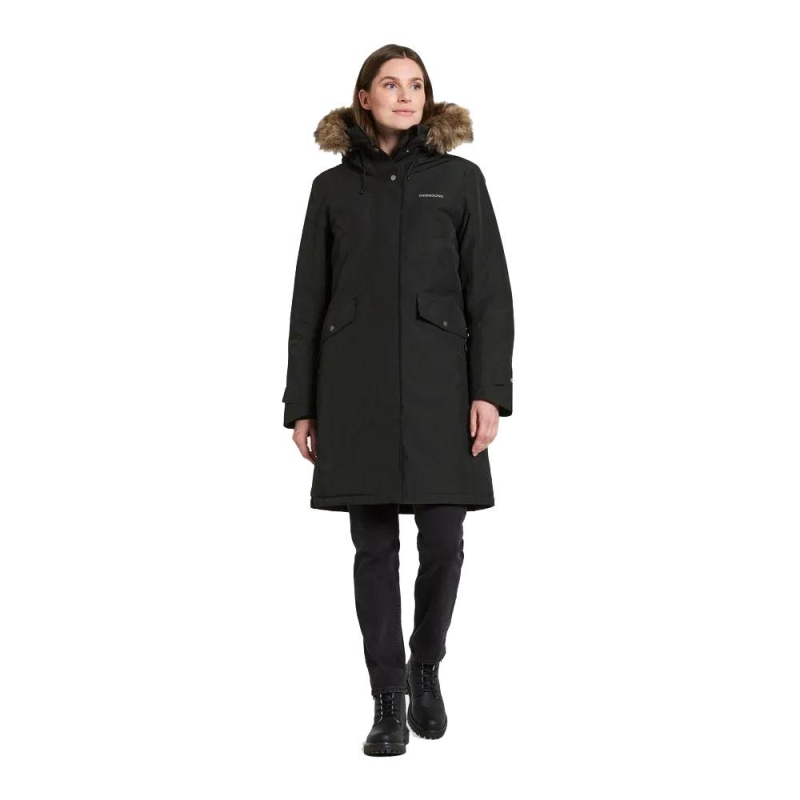 Didriksons Erika Parka 3 Women's Black winterjas