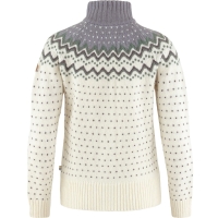 Fjällräven Övik Knit Cardigan Women's Chalk White-Flint Grey