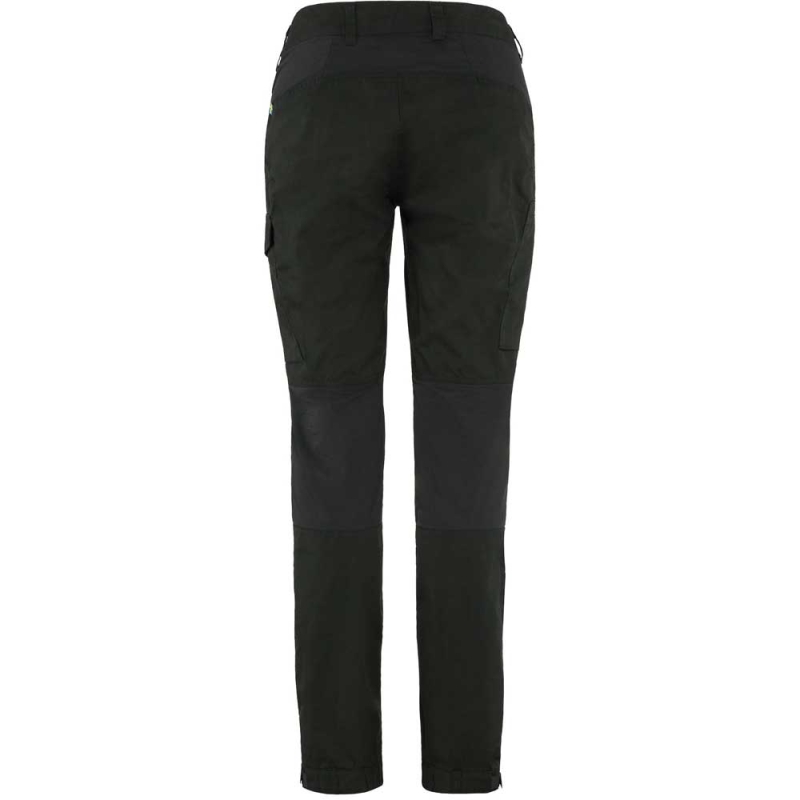 Fjällräven Kaipak Trousers Curved Women's Black