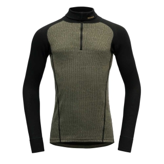 Devold Duo Active Merino 205 Z.Neck LICHEN/CAVIAR