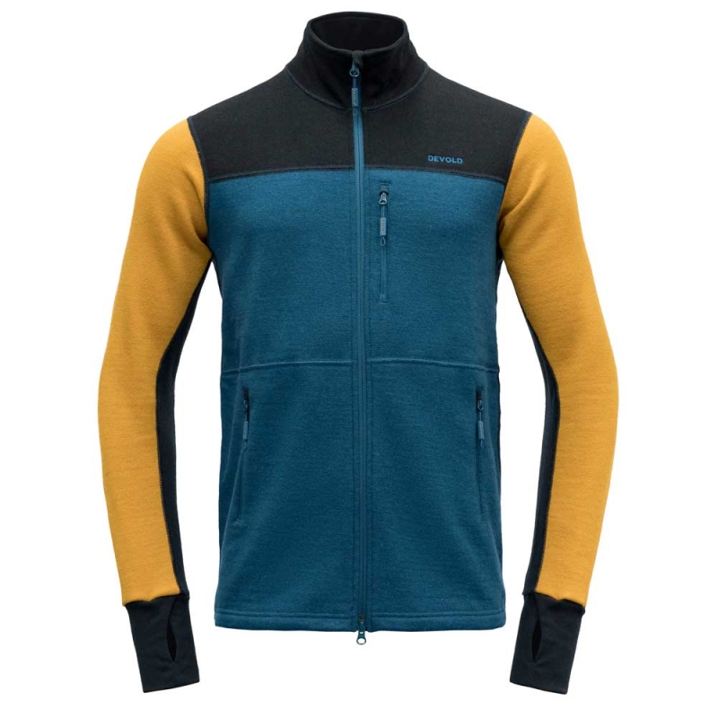 Devold Thermo Wool Jacket  Flood/Arrowwood/Ink