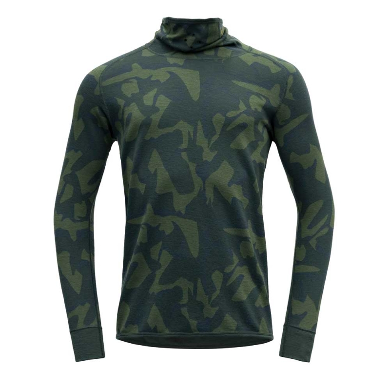 Devold Kvitegga Merino 230 High Neck  Woods