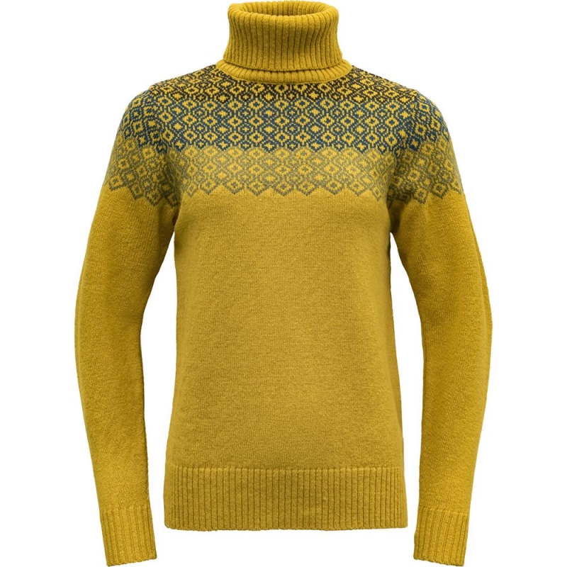 Devold Syvde Wool High Neck Women's ARROWWOOD