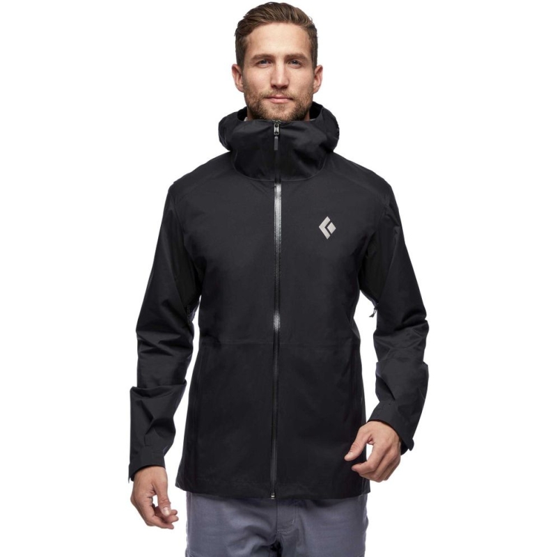 Black Diamond Stormline Stretch Rain Shell Black