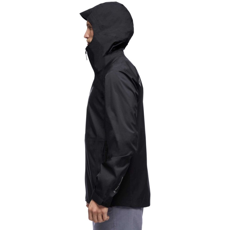 Black Diamond Stormline Stretch Rain Shell Black