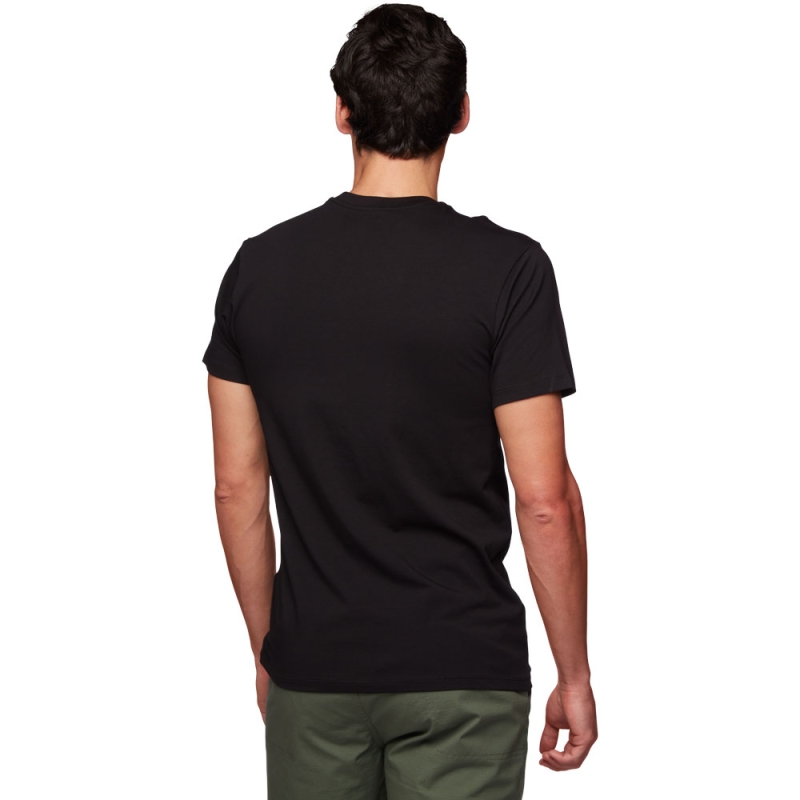 Black Diamond Desert Lines Ss Tee Black