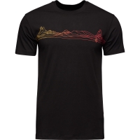 Black Diamond Desert Lines Ss Tee Black