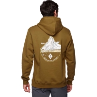 Black Diamond Mountain Badge Hoody Dark Curry