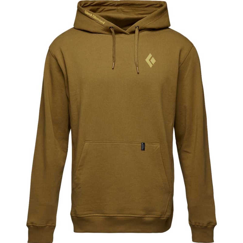 Black Diamond Mountain Badge Hoody Dark Curry