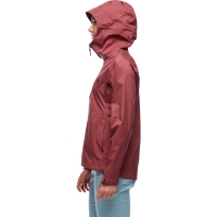 Black Diamond Stormline Stretch Rain Shell Women's Cherrywood